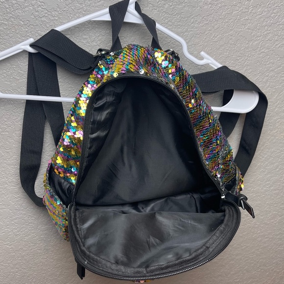 mini sequin backpack - Picture 3 of 3